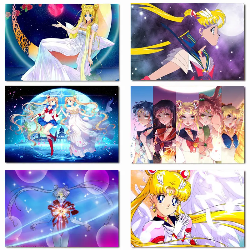 Digital Oil Painting Japanese Classic Anime Sailor Moon DIY Hand Painted Canvas Paint By Numbers Home Decor Gift
Digital Oil Painting Japanese Classic Anime Sailor Moon DIY Hand Painted Canvas Paint By Numbers Home Decor Gift