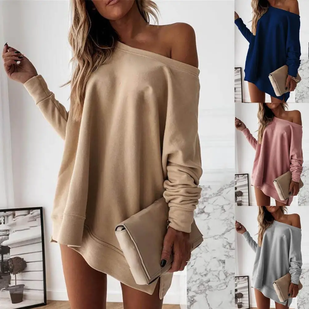 Warm Fashion Sexy Casual Lady Sweatshirt Top Cold Resistant Pullover Sweatshirt Loose for Daily Life
Warm Fashion Sexy Casual Lady Sweatshirt Top Cold Resistant Pullover Sweatshirt Loose for Daily Life