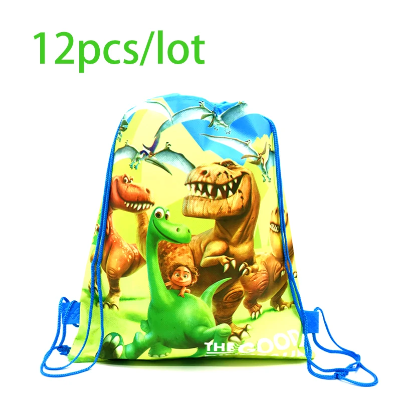 12pcs/lot kids Favor Cartoon Dinosaur Theme Birthday Party Baby Shower Non-woven Fabric Mochila Decorations Drawstring Gifts Bag 
12pcs/lot kids Favor Cartoon Dinosaur Theme Birthday Party Baby Shower Non-woven Fabric Mochila Decorations Drawstring Gifts Bag