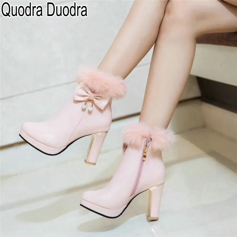 New Women Shoes Ankle Boots Thick High Heels Zipper Pointed Toe Plus Size 45 33 Yellow Pink Sexy Lady Chunky Woman Office Sweet
New Women Shoes Ankle Boots Thick High Heels Zipper Pointed Toe Plus Size 45 33 Yellow Pink Sexy Lady Chunky Woman Office Sweet