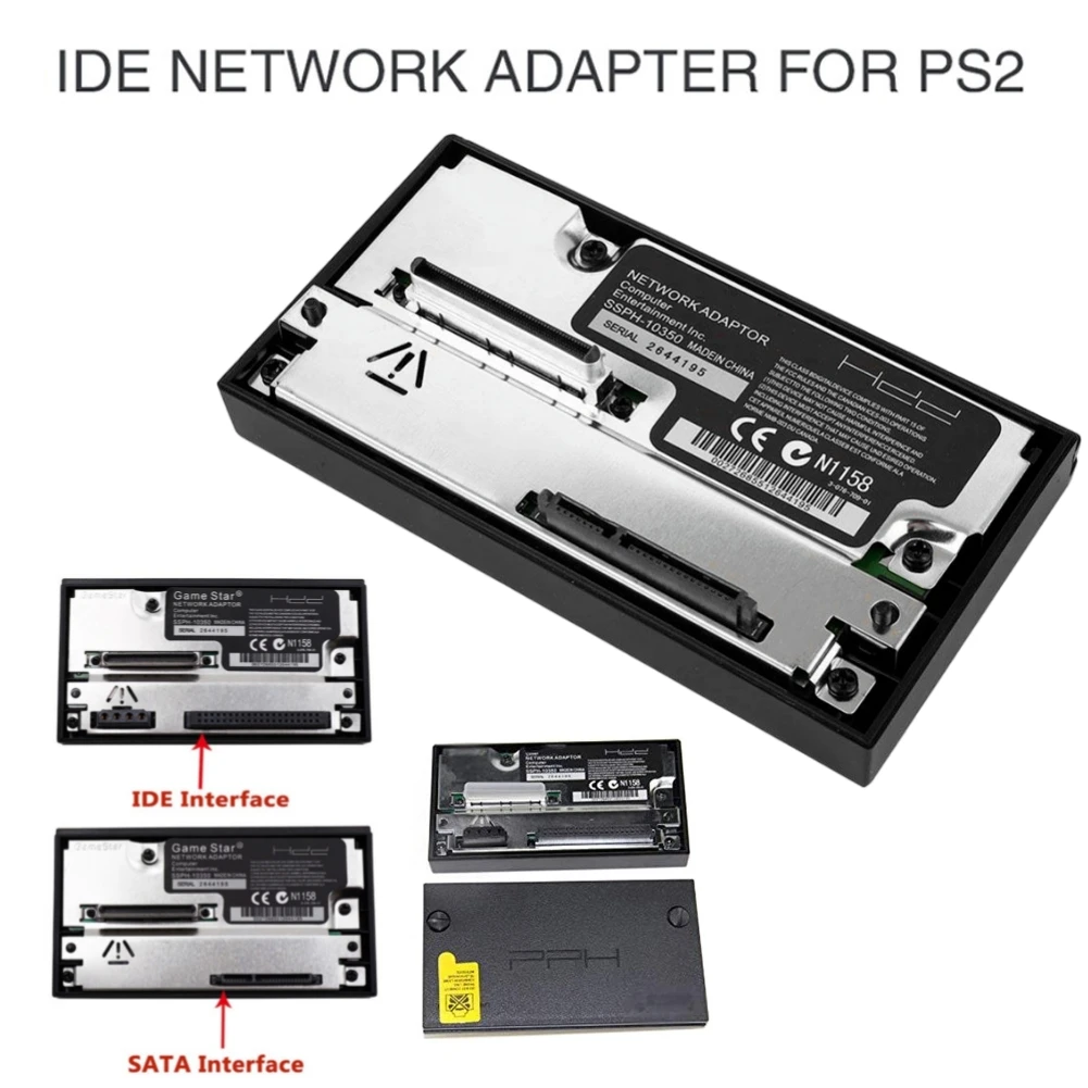 For PS2 SATA/IDE Interface Network Card Game Console SATA Socket HDD Adapter For Playstation 2 Fat Sata Socket Hard Drive
For PS2 SATA/IDE Interface Network Card Game Console SATA Socket HDD Adapter For Playstation 2 Fat Sata Socket Hard Drive
