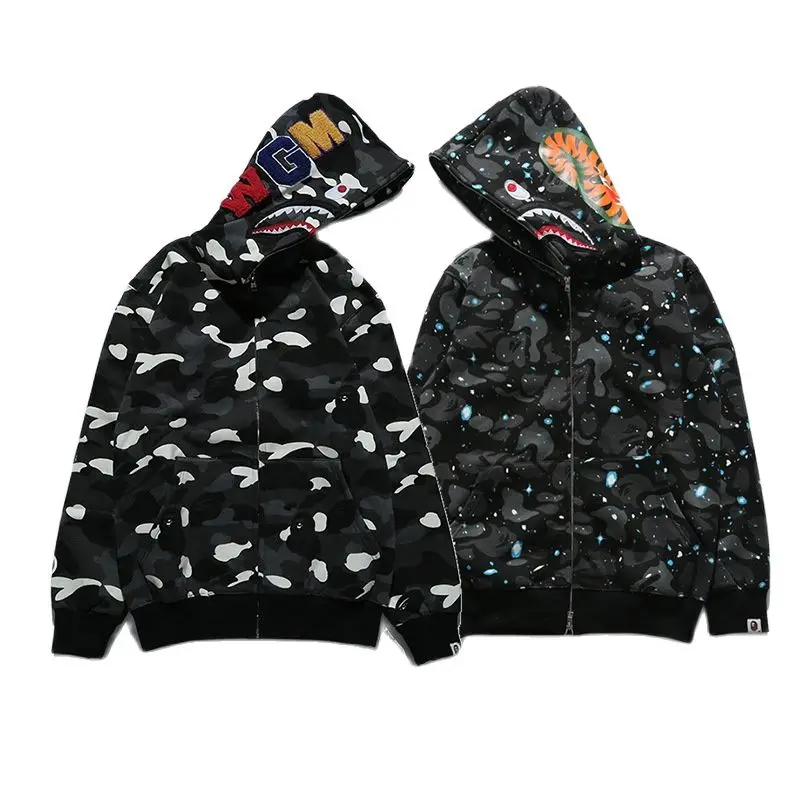 Bape Shark Starry Night Camouflage Sweatshirt High Quality Hoodie Men Women Streetwear Cotton Clothes Мужские толстовки
Bape Shark Starry Night Camouflage Sweatshirt High Quality Hoodie Men Women Streetwear Cotton Clothes Мужские толстовки