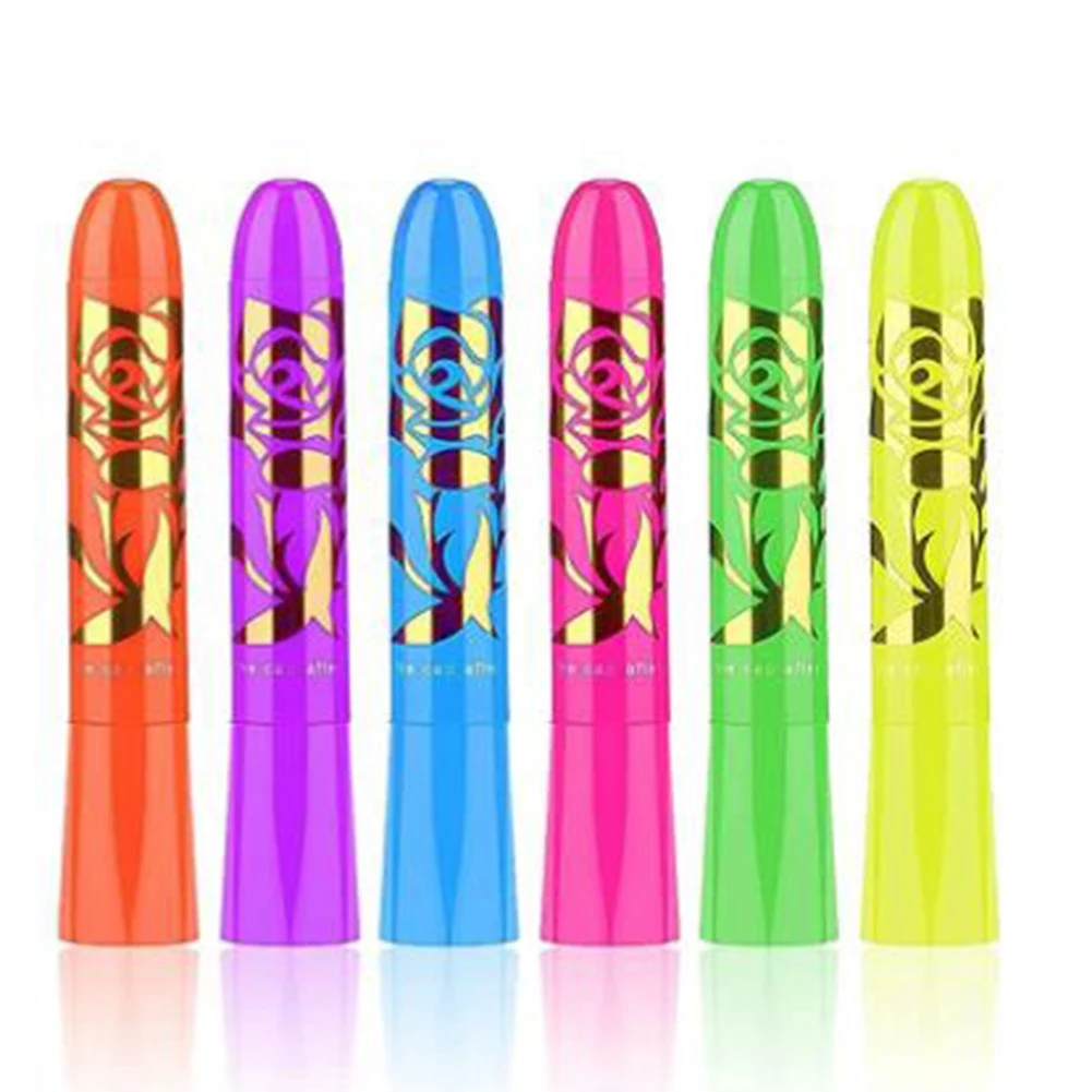 6 Pack Glow in the Dark Face Body Paint Glow Sticks Markers Makeup Face Painting Kits For Halloween and Parties
6 Pack Glow in the Dark Face Body Paint Glow Sticks Markers Makeup Face Painting Kits For Halloween and Parties