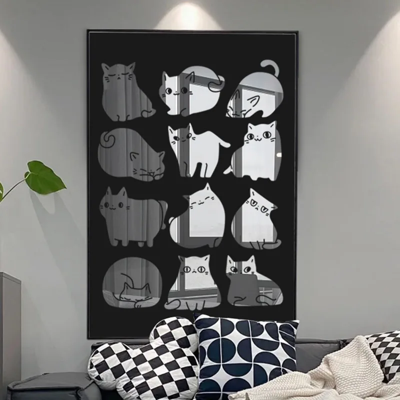 Black Rectangle Decor Mirror Living Room Girls Nordic Design Cute Dressing Mirror Modern Quality Cool Espejos Room Decorarion
Black Rectangle Decor Mirror Living Room Girls Nordic Design Cute Dressing Mirror Modern Quality Cool Espejos Room Decorarion