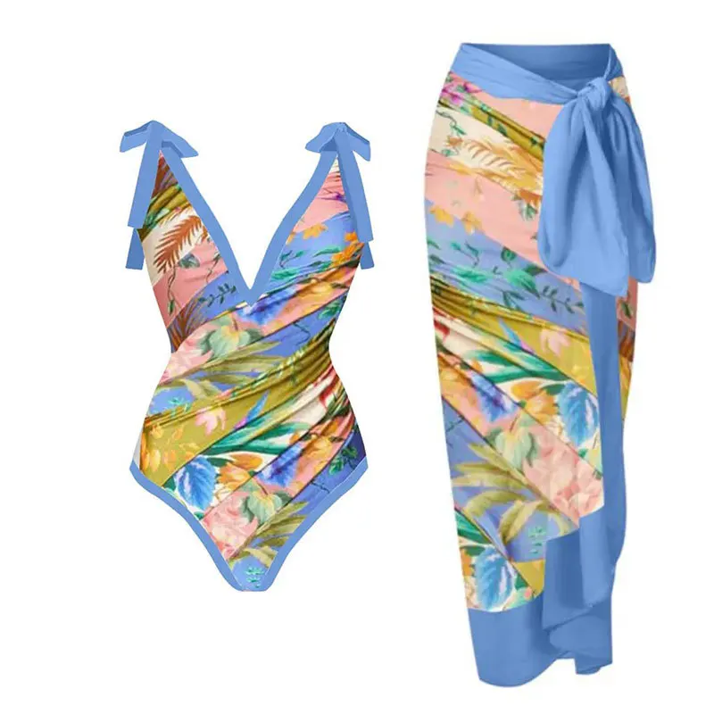 2023 New Arrival Sexy One-Piece Conservative Belly Covering and Slimming Swimwear Hot Spring Swimsuit Women Chiffon Beach Skirt
2023 New Arrival Sexy One-Piece Conservative Belly Covering and Slimming Swimwear Hot Spring Swimsuit Women Chiffon Beach Skirt