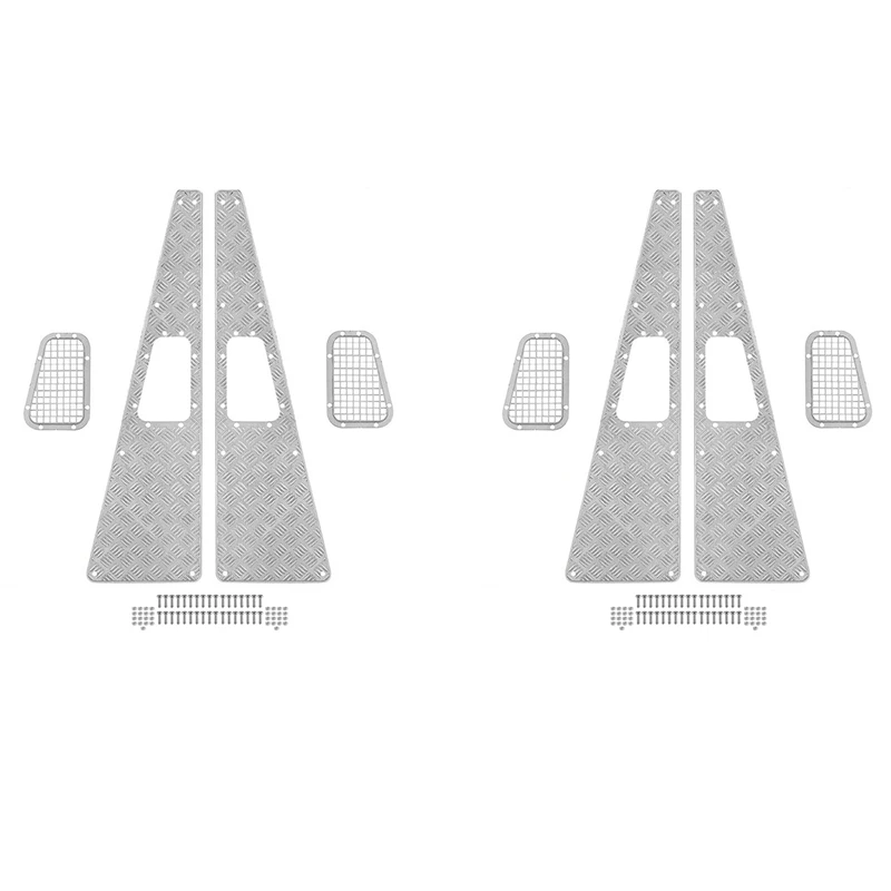2X Metal TRX4 Anti-Skid Plate Intake Grille For 1/10 RC Crawler Traxxas TRX-4 TRX4 Defender Upgrade Parts Accessories
2X Metal TRX4 Anti-Skid Plate Intake Grille For 1/10 RC Crawler Traxxas TRX-4 TRX4 Defender Upgrade Parts Accessories