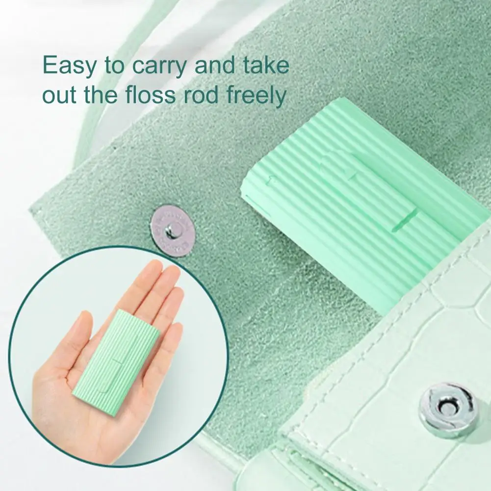 10Pcs/Box Dental Floss Case Practical Lightweight Reusable for Dining Room Floss Storage Box Dental Floss Box
10Pcs/Box Dental Floss Case Practical Lightweight Reusable for Dining Room Floss Storage Box Dental Floss Box