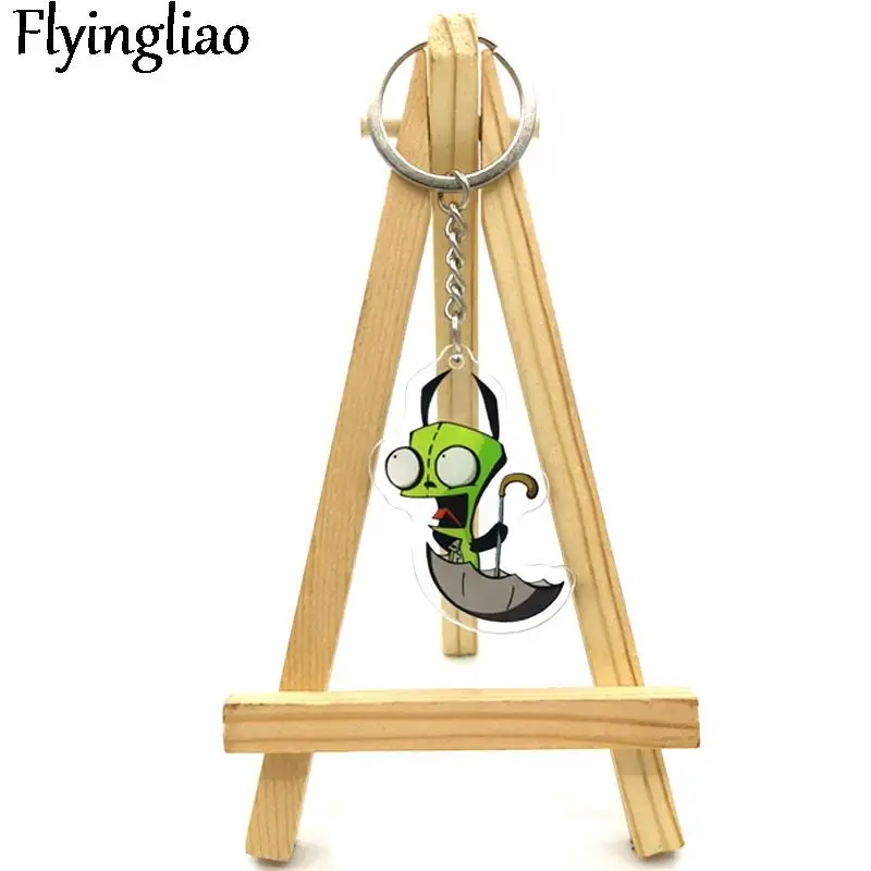 Invader Zim Key ring lovely pendant key chain jewelry women's bag key chain children's toy gift
Invader Zim Key ring lovely pendant key chain jewelry women's bag key chain children's toy gift