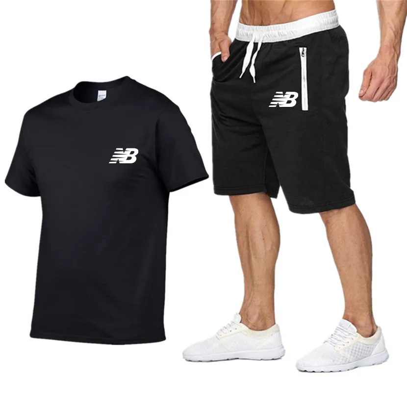 2022 Summer Fashion Brand Casual Men's Suit Sportswear Track Suit Men's Sports Suit Short-Sleeved T-Shirt Shorts 2-Piece Set
2022 Summer Fashion Brand Casual Men's Suit Sportswear Track Suit Men's Sports Suit Short-Sleeved T-Shirt Shorts 2-Piece Set