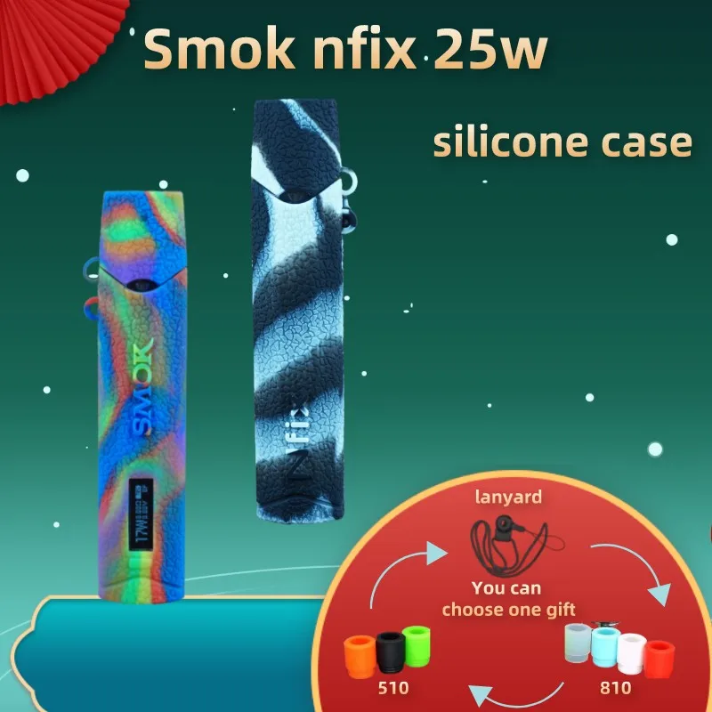 New Silicone case for Smok nfix 25w protective soft rubber sleeve shield wrap skin shell 1 pcs but no e-cigarette
New Silicone case for Smok nfix 25w protective soft rubber sleeve shield wrap skin shell 1 pcs but no e-cigarette