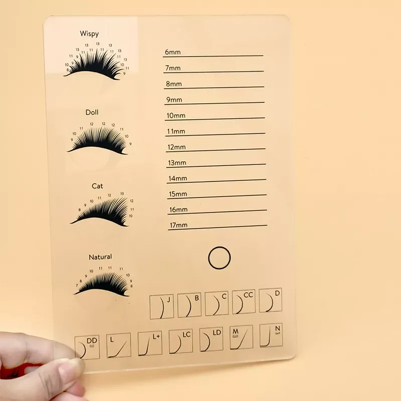 NEW2023 Eyelash Holder Eyelash Extension Glue Pallet Acrylic Board for Lashes False Eyelashes Pad Lash Tools OEM Make Private La
NEW2023 Eyelash Holder Eyelash Extension Glue Pallet Acrylic Board for Lashes False Eyelashes Pad Lash Tools OEM Make Private La
