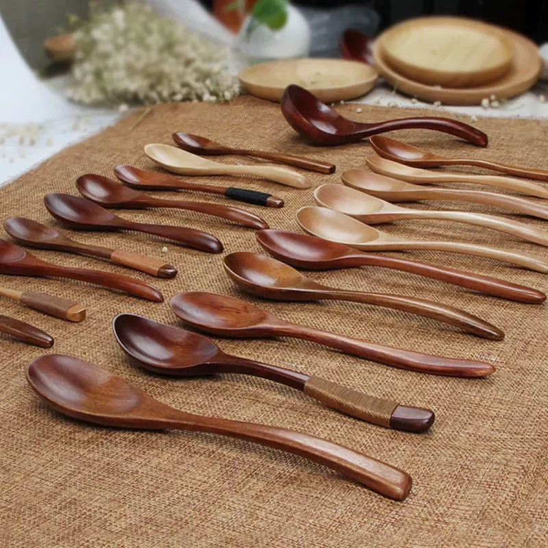 2022New Sale Wooden Milk Honey Soup Spoon Solid Wood Tableware Long Handle Teaspoon Coffee Spoon Stir Stick Kitchen Accessories 
2022New Sale Wooden Milk Honey Soup Spoon Solid Wood Tableware Long Handle Teaspoon Coffee Spoon Stir Stick Kitchen Accessories