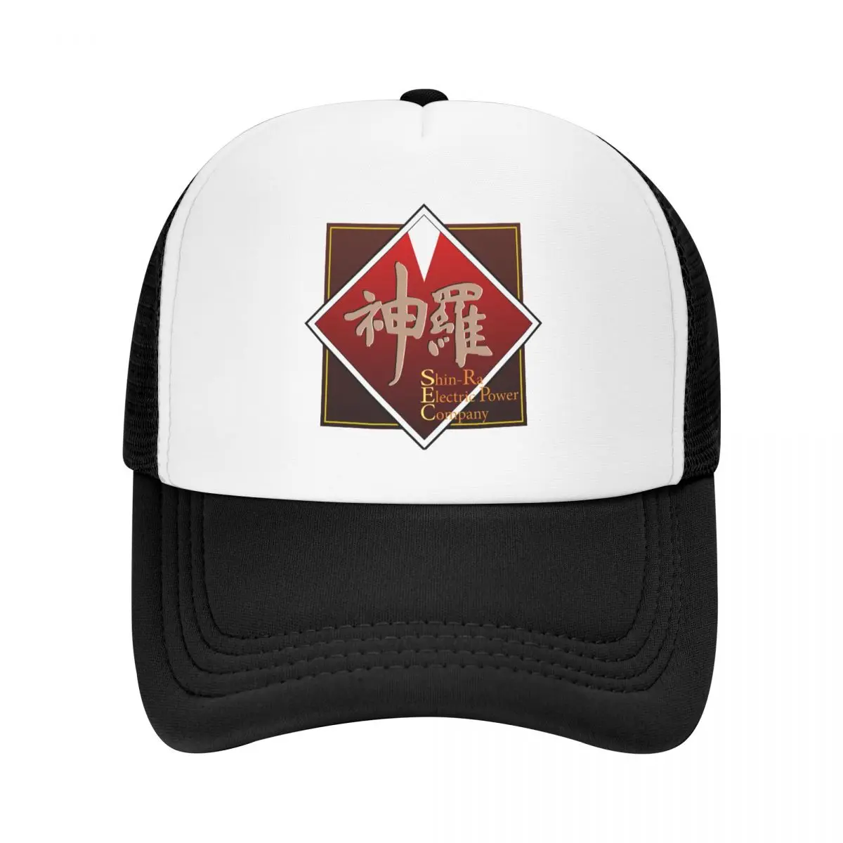 

Shinra Electric Power Company Trucker Hat Adjustable Unisex Game Final Fantasy Baseball Cap Spring Caps Snapback Hats