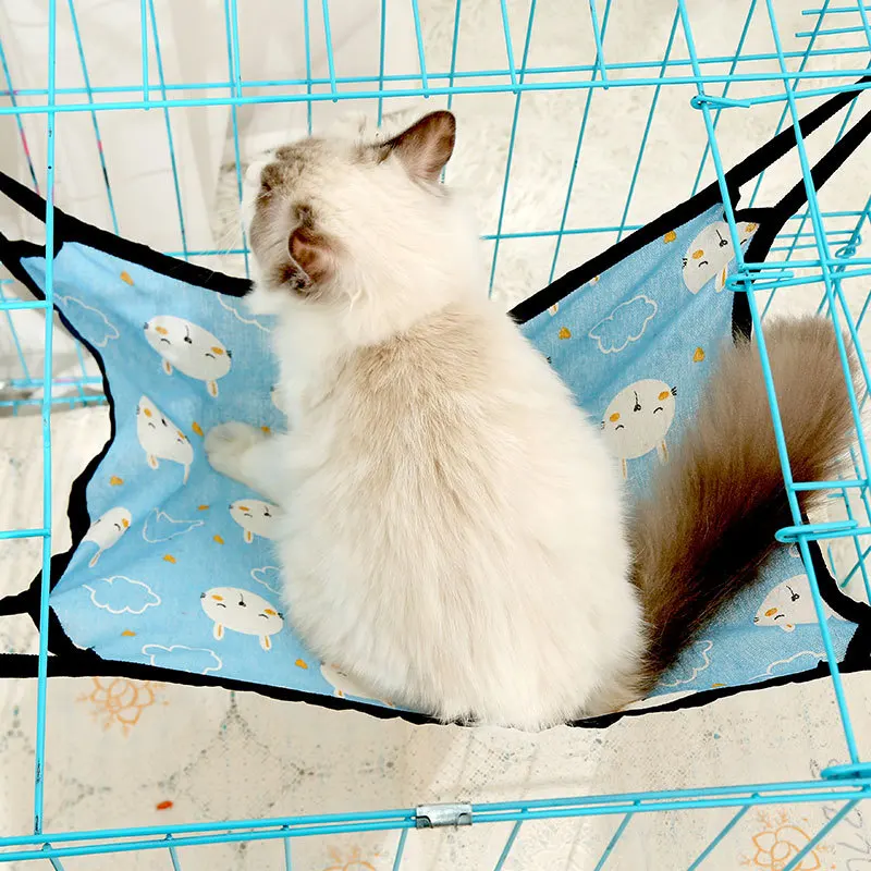 Factory Direct Sales Cat Hammock Four Seasons Universal Pet Cat Bed Hanging Cat Swing Double-Sided Available Cat Hammock
Factory Direct Sales Cat Hammock Four Seasons Universal Pet Cat Bed Hanging Cat Swing Double-Sided Available Cat Hammock