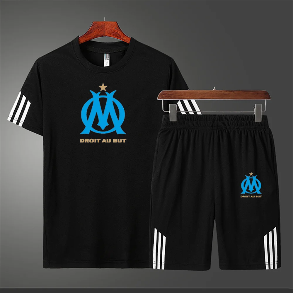 Summer men's sports suit polyester casual wear loose O-neck comfortable fabric running shorts and shorts set
Summer men's sports suit polyester casual wear loose O-neck comfortable fabric running shorts and shorts set