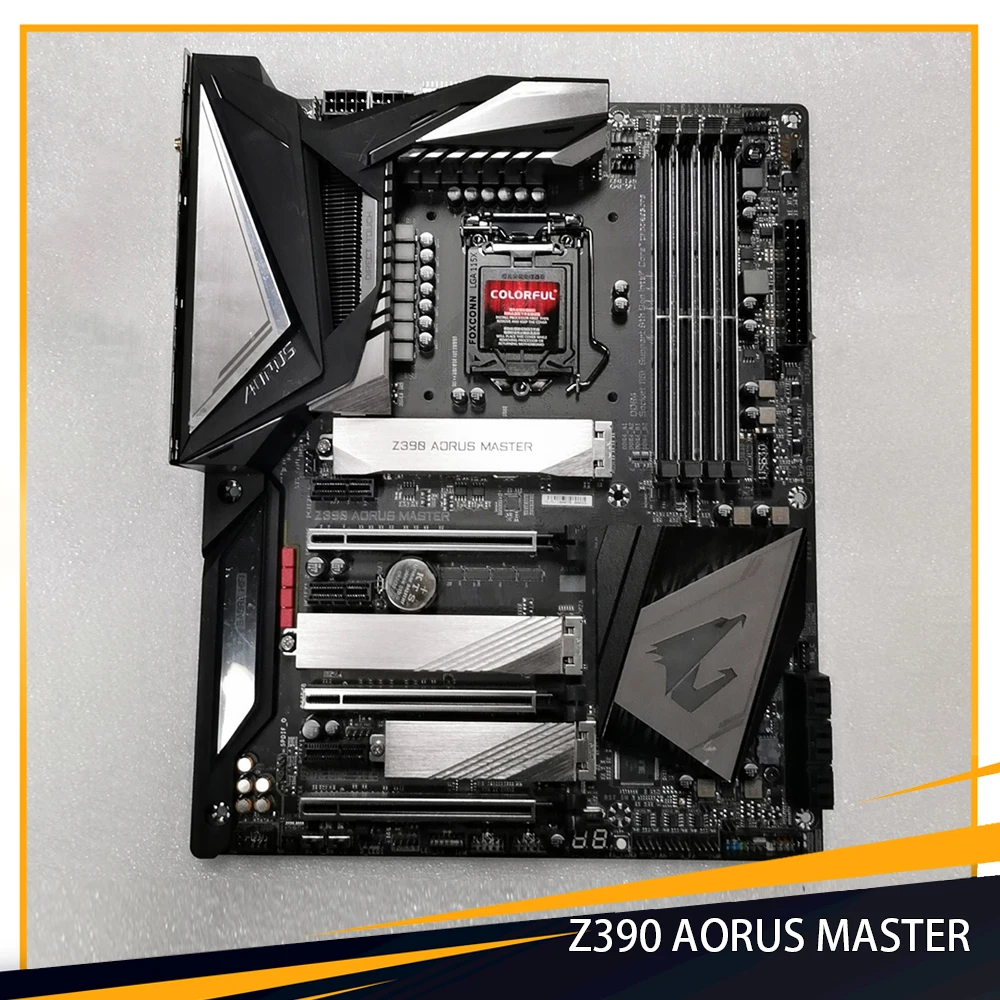 Материнская плата GA Z390 AORUS MASTER для Gigabyte LGA 1151 DDR4 64 Гб PCI-E 3,0 ATX, Настольная материнская плата высокого качества, быстрая доставка
Материнская плата GA Z390 AORUS MASTER для Gigabyte LGA 1151 DDR4 64 Гб PCI-E 3,0 ATX, Настольная материнская плата высокого качества, быстрая доставка