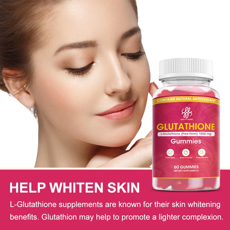 iMATCHME Glutathione Skin Whitening Gum - Lightening Bleaching Anti Aging Whitening Skin Care Essential Oil Face Serum
iMATCHME Glutathione Skin Whitening Gum - Lightening Bleaching Anti Aging Whitening Skin Care Essential Oil Face Serum
