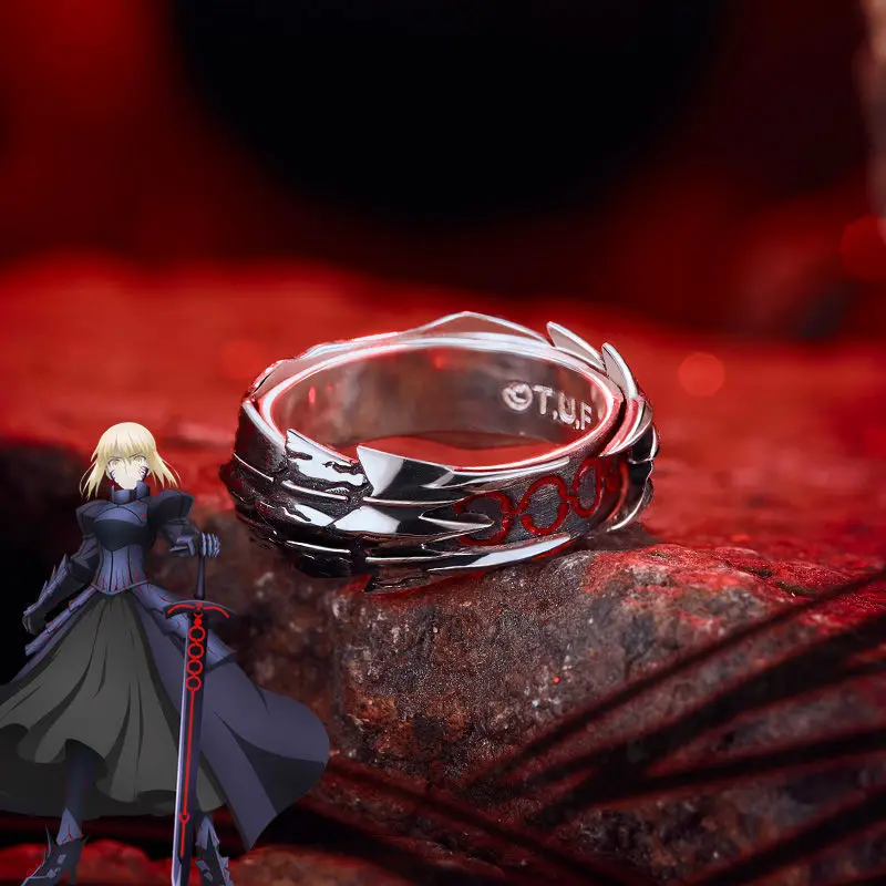Amine Fate Stay Night Saber Rings Altria Pendragon Joan of Arc Cosplay Props Adjustable Jewelry Accessory Couple Lover Ring Gift
Amine Fate Stay Night Saber Rings Altria Pendragon Joan of Arc Cosplay Props Adjustable Jewelry Accessory Couple Lover Ring Gift