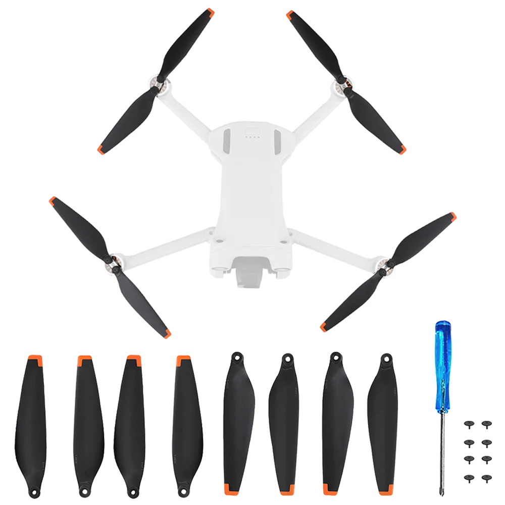 Пропеллеры DJI Mini 3 Pro, 1/2 пар, пропеллеры с низким уровнем шума, запасные части для DJI Mini 3 Pro
Пропеллеры DJI Mini 3 Pro, 1/2 пар, пропеллеры с низким уровнем шума, запасные части для DJI Mini 3 Pro