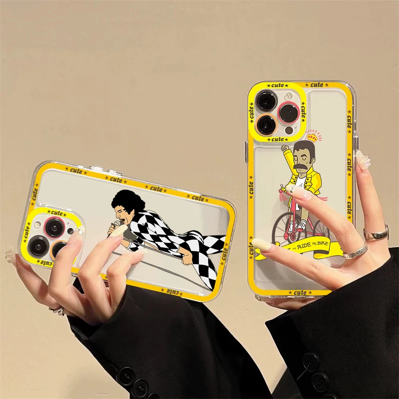 Freddie Mercury Queen band Phone Case for iPhone 11 12 13 Mini Pro Max 14 Pro Max Case shell
Freddie Mercury Queen band Phone Case for iPhone 11 12 13 Mini Pro Max 14 Pro Max Case shell
