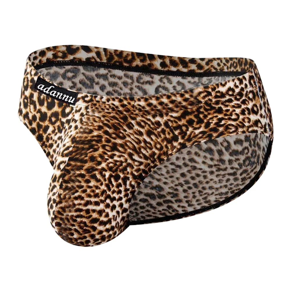 Leopard Print Men's Brief Low Rise Pouch Underwear Soft Breathable Underpants Bikini Cuecas Slip Hombre Summer Thin Panties A50
Leopard Print Men's Brief Low Rise Pouch Underwear Soft Breathable Underpants Bikini Cuecas Slip Hombre Summer Thin Panties A50