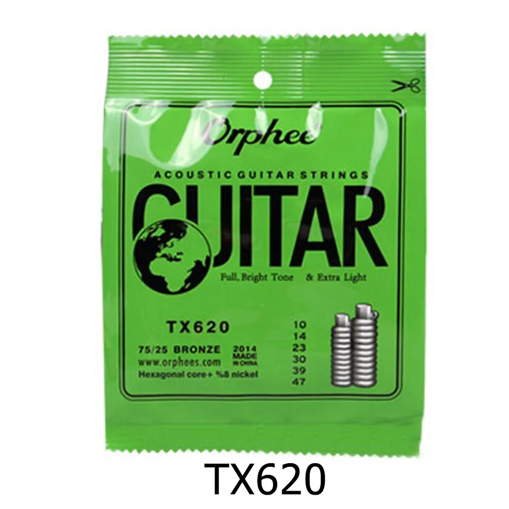 Orphee Acoustic Guitar Strings Full-Size Light Medium 10-47 11-52 12-53 Gauges Carbon Steel Metal String Guitar Parts Accessory
Orphee Acoustic Guitar Strings Full-Size Light Medium 10-47 11-52 12-53 Gauges Carbon Steel Metal String Guitar Parts Accessory
