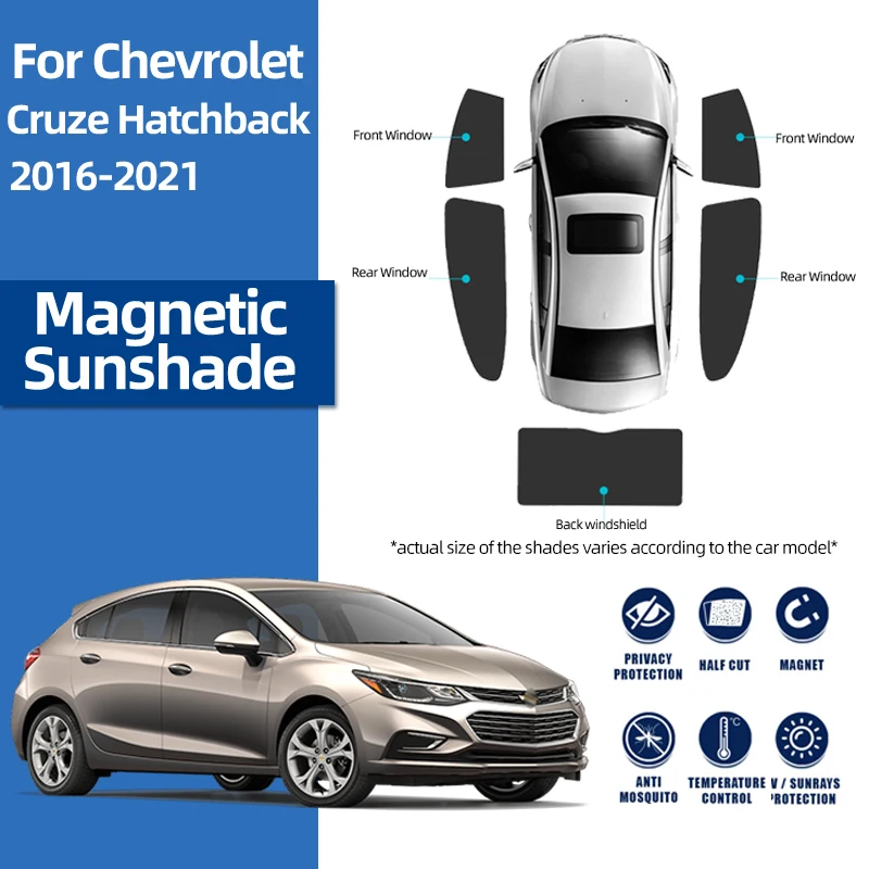 For Chevrolet Chevy Cruze Hatchback J405 2016-2019 Car Sunshade Magnet Front Windshield Mesh Frame Curtain Baby Window Sun Shade
For Chevrolet Chevy Cruze Hatchback J405 2016-2019 Car Sunshade Magnet Front Windshield Mesh Frame Curtain Baby Window Sun Shade