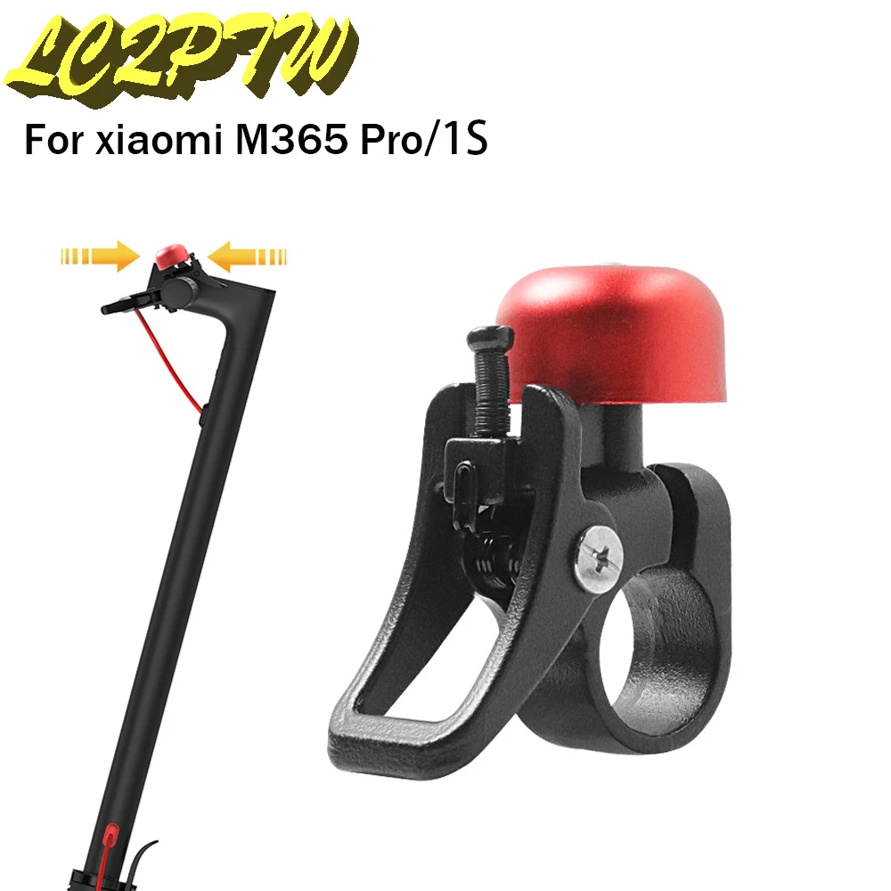 Horn Ring Bell For Xiaomi M365 Pro 1S Electric Scooter Handlebar Whole Body Aluminumx Alloy Bell Loud Crisp Ring Alarm 
Horn Ring Bell For Xiaomi M365 Pro 1S Electric Scooter Handlebar Whole Body Aluminumx Alloy Bell Loud Crisp Ring Alarm