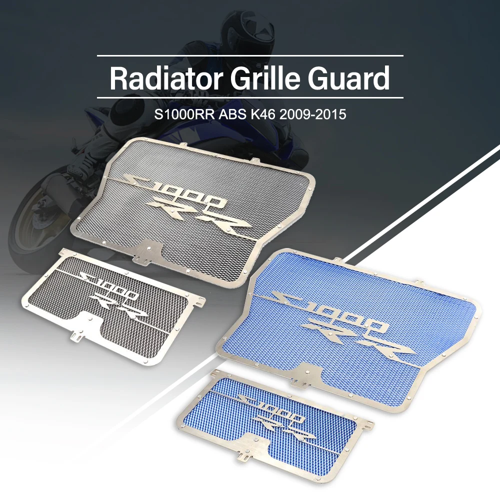 For BMW S1000RR S1000 RR ABS K46 HP4 / RACE S1000XR Motorcycle Accessories Radiator Grille Guard Cover Stainless steel Protector
For BMW S1000RR S1000 RR ABS K46 HP4 / RACE S1000XR Motorcycle Accessories Radiator Grille Guard Cover Stainless steel Protector