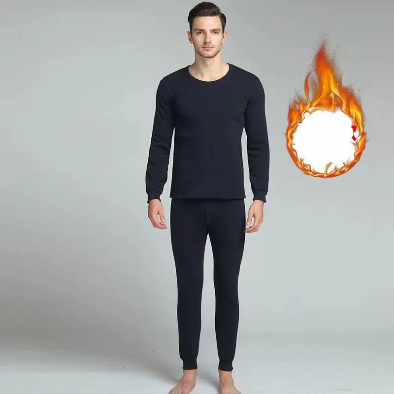 High Sets Winter Men O-neck Soft Fleece Material Johns Underwear Long Quality Thermal Elastic Undershirt+underpants Thin
High Sets Winter Men O-neck Soft Fleece Material Johns Underwear Long Quality Thermal Elastic Undershirt+underpants Thin