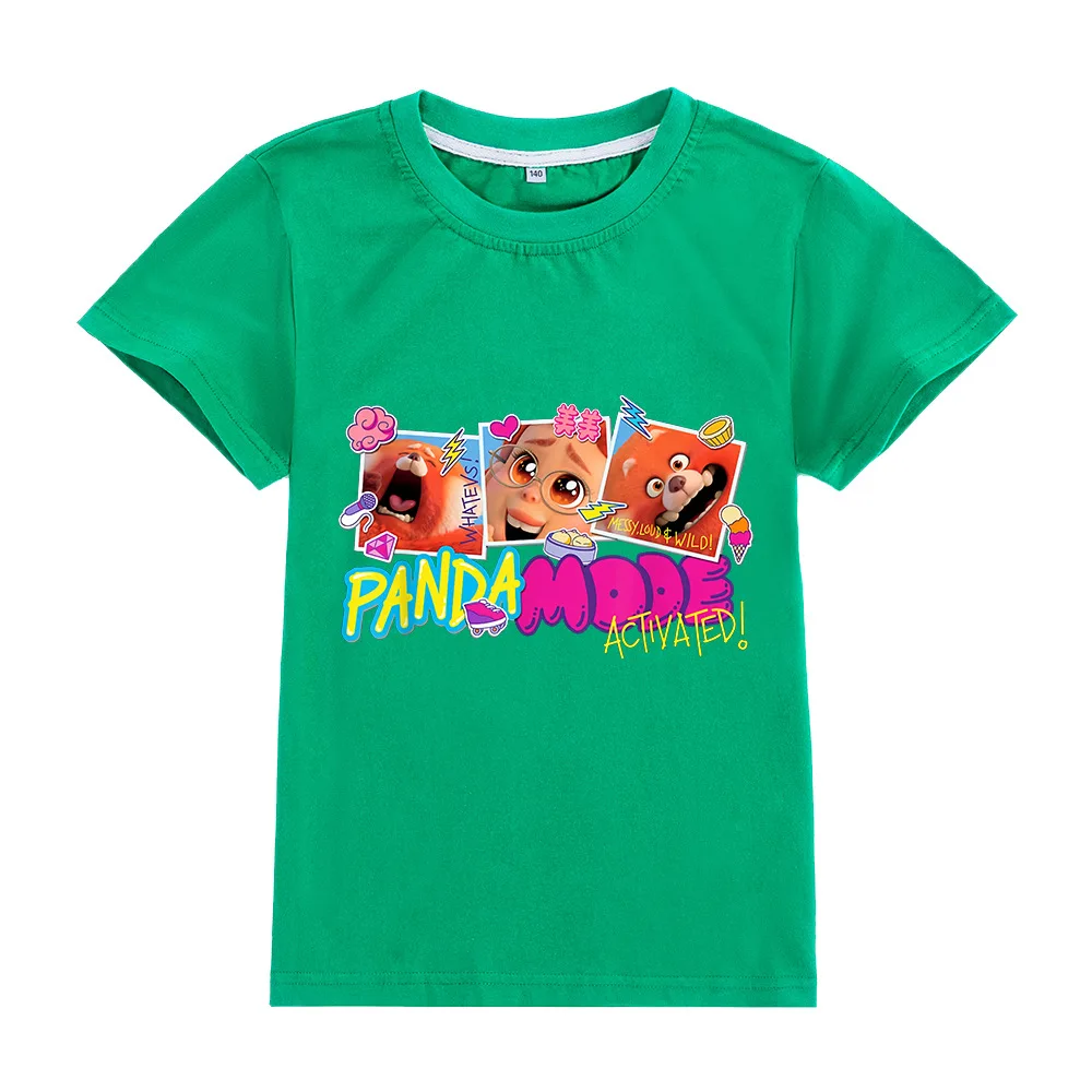 2022 New Disney Turning Red Summer Cartoon Printing Cotton Multicolor Boys and Girls Short-Sleeved T-Shirt 100-170
2022 New Disney Turning Red Summer Cartoon Printing Cotton Multicolor Boys and Girls Short-Sleeved T-Shirt 100-170