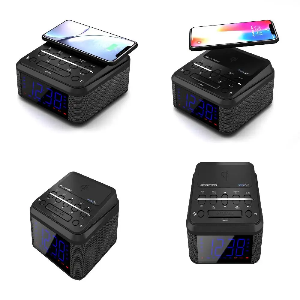 Fantastic ER100120 Wireless Bluetooth Speaker with Alarm Clock,FM Radio & USB Charging for Battery Recharging.
Fantastic ER100120 Wireless Bluetooth Speaker with Alarm Clock,FM Radio & USB Charging for Battery Recharging.