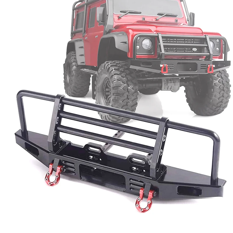 Передний бампер из алюминиевого сплава для 1/10 Traxxas TRX4 обновленный Радиоуправляемый гусеничный автомобиль
Передний бампер из алюминиевого сплава для 1/10 Traxxas TRX4 обновленный Радиоуправляемый гусеничный автомобиль