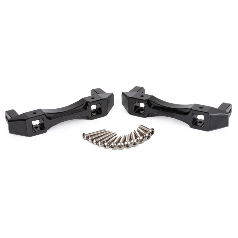 Реалистичная подставка для бампера из алюминиевого сплава, передний и задний Универсальный кронштейн для бампера, запчасти для модели автомобиля 1/10 RC 4WD 
Реалистичная подставка для бампера из алюминиевого сплава, передний и задний Универсальный кронштейн для бампера, запчасти для модели автомобиля 1/10 RC 4WD