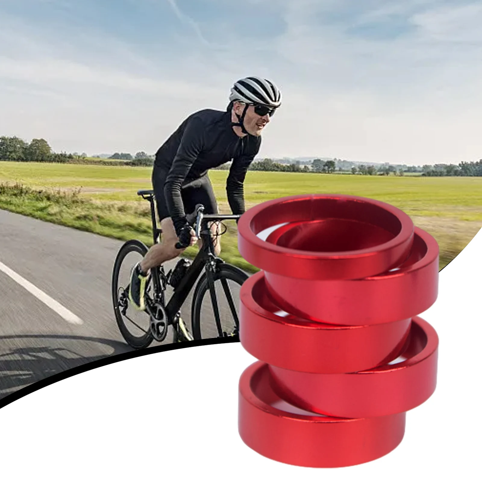 Road Mountain Bikes Parts 2023 New High Quality Fork Spacers 4 Colors 5mm/1pc+10mm/5pcs Compatible With 28.6mm Forks
Road Mountain Bikes Parts 2023 New High Quality Fork Spacers 4 Colors 5mm/1pc+10mm/5pcs Compatible With 28.6mm Forks
