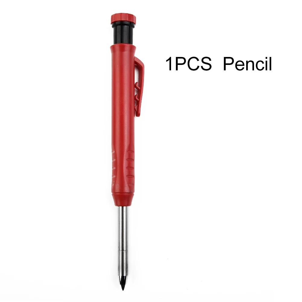 Solid Carpenter Pencil With Refill For Construction Deep Hole Mechanical Drawing Pencil For Wood Glass Carpentry Scriber Pencil
Solid Carpenter Pencil With Refill For Construction Deep Hole Mechanical Drawing Pencil For Wood Glass Carpentry Scriber Pencil