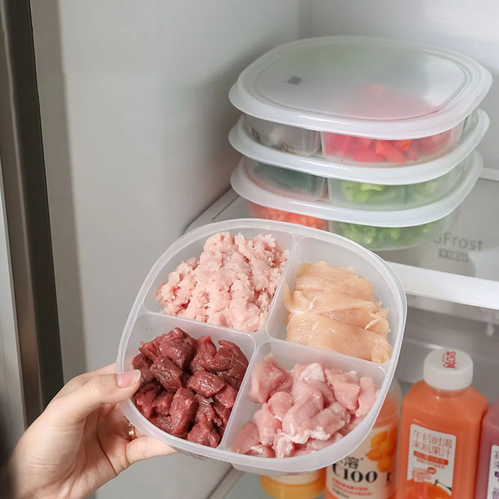 Герметичная коробка с 4 ячейками для сохранения свежести продуктов, имбиря, чеснока, лука, без запаха, портативная коробка для хранения в хол...
Герметичная коробка с 4 ячейками для сохранения свежести продуктов, имбиря, чеснока, лука, без запаха, портативная коробка для хранения в хол...