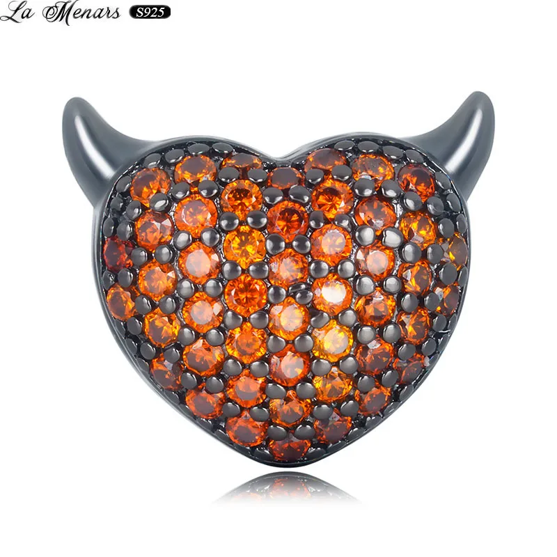 La Menars Ruby Demon Heart Beads New 925 Sterling Silver Jewelry Fashion Charms for Weomen Bracelet DIY Making
La Menars Ruby Demon Heart Beads New 925 Sterling Silver Jewelry Fashion Charms for Weomen Bracelet DIY Making