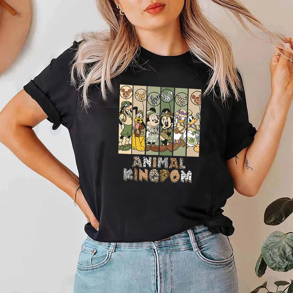 Disney Animal Kingdom Clothes Mickey and Friends Print Fashion Cute Harajuku T-shirt America Popular Women's Shirt Free Shipping
Disney Animal Kingdom Clothes Mickey and Friends Print Fashion Cute Harajuku T-shirt America Popular Women's Shirt Free Shipping