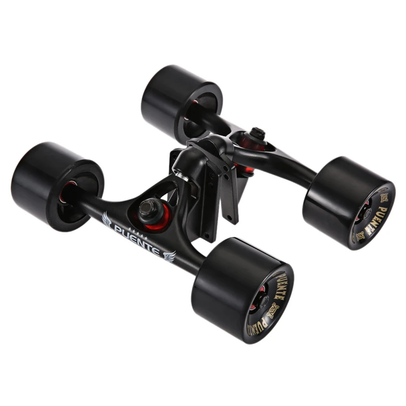 PUENTE 2Pcs/Set Skateboard Truck With 70 X 51Mm Skate Wheel Riser Pad Bearing Hardware Accessory Installing Tool For Skateboard
PUENTE 2Pcs/Set Skateboard Truck With 70 X 51Mm Skate Wheel Riser Pad Bearing Hardware Accessory Installing Tool For Skateboard