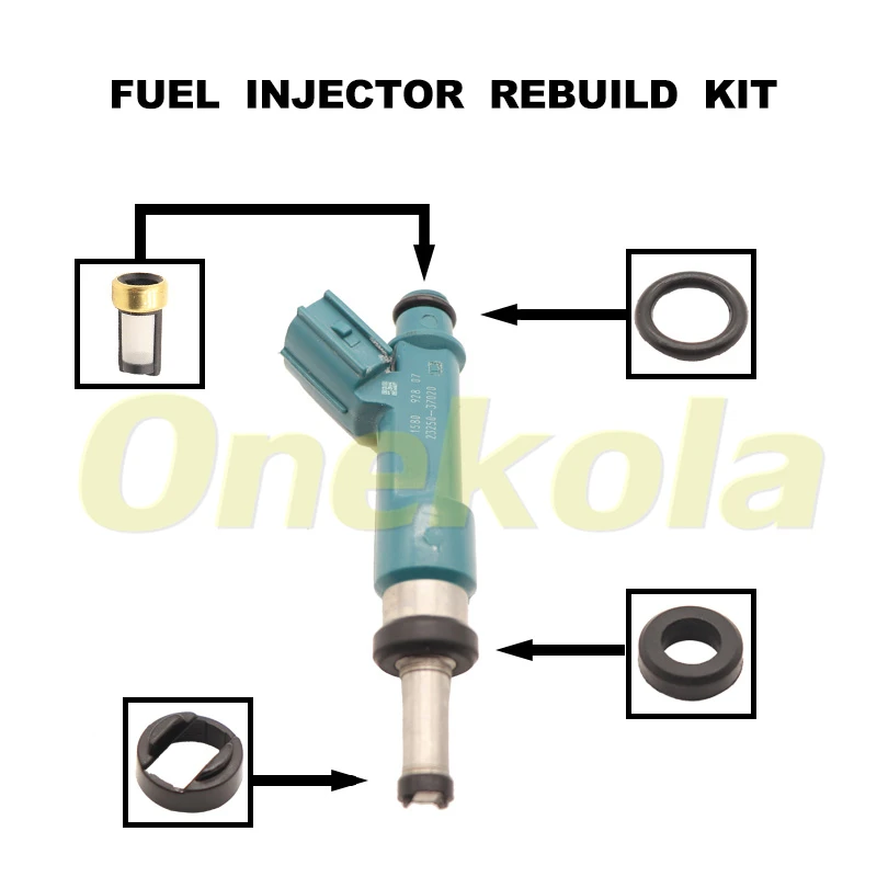 Fuel Injector Service Repair Kit Filters Orings Seals Grommets for 10-15 Toyota Prius 1.8L Lexus #23250-37020 23209-37020
Fuel Injector Service Repair Kit Filters Orings Seals Grommets for 10-15 Toyota Prius 1.8L Lexus #23250-37020 23209-37020