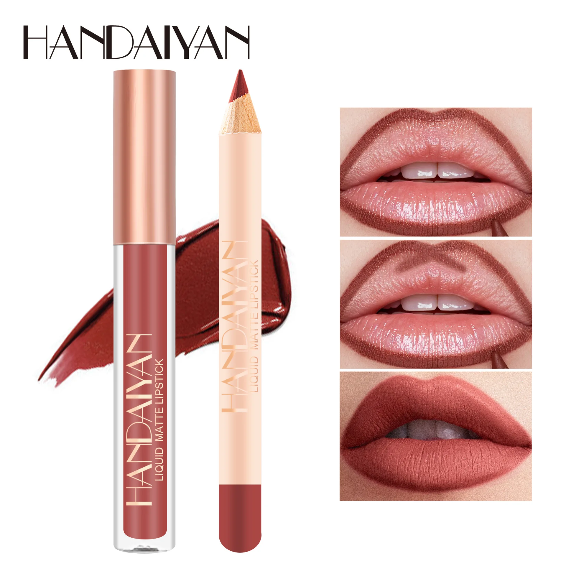 Non stick cup lip gloss lipliner combination set matte lipstick velvet lipliner wholesale lipstick and lip liner combination set
Non stick cup lip gloss lipliner combination set matte lipstick velvet lipliner wholesale lipstick and lip liner combination set