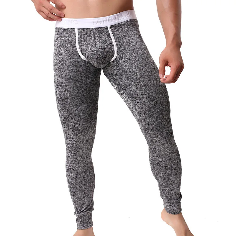 Men's Long Johns Sleep Pants Warm Slim Mid Rise Thermal Underwear Bugle Pouch Tight Pants Leggings Breathable Elastic Sleepwear
Men's Long Johns Sleep Pants Warm Slim Mid Rise Thermal Underwear Bugle Pouch Tight Pants Leggings Breathable Elastic Sleepwear