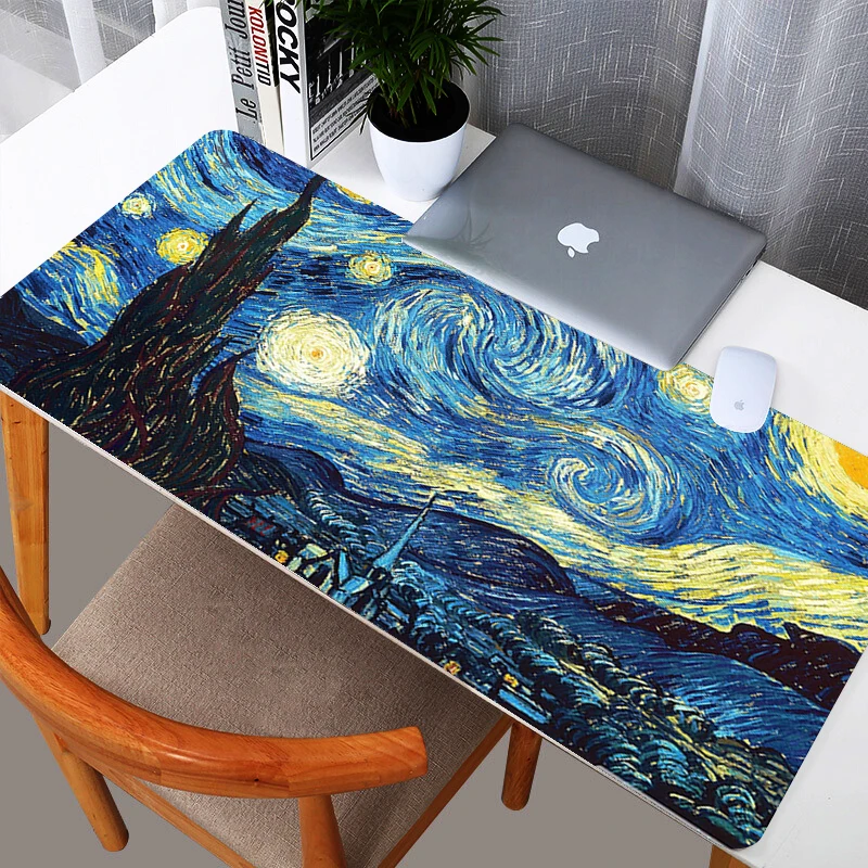 Большой коврик для мыши Van Gogh XXL HD, коврик для мыши, коврик для мыши, коврик для клавиатуры, офисный геймерский Мягкий Нескользящий Коврик для ...
Большой коврик для мыши Van Gogh XXL HD, коврик для мыши, коврик для мыши, коврик для клавиатуры, офисный геймерский Мягкий Нескользящий Коврик для ...