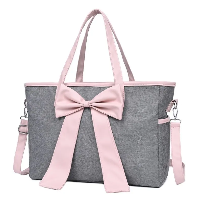 Mommy Bag High Capacity Diaper Nappy Handbag Sweet Maternity Bag Pregnant Woman Storage Shoulder Bag for Mom and Baby
Mommy Bag High Capacity Diaper Nappy Handbag Sweet Maternity Bag Pregnant Woman Storage Shoulder Bag for Mom and Baby
