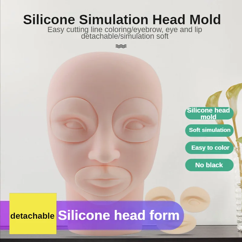 Tattoo Practice Head Mold Detachable Simulation Practice Leather Silicone 3D Module Suitable for Beginners Tattoo Accessories
Tattoo Practice Head Mold Detachable Simulation Practice Leather Silicone 3D Module Suitable for Beginners Tattoo Accessories