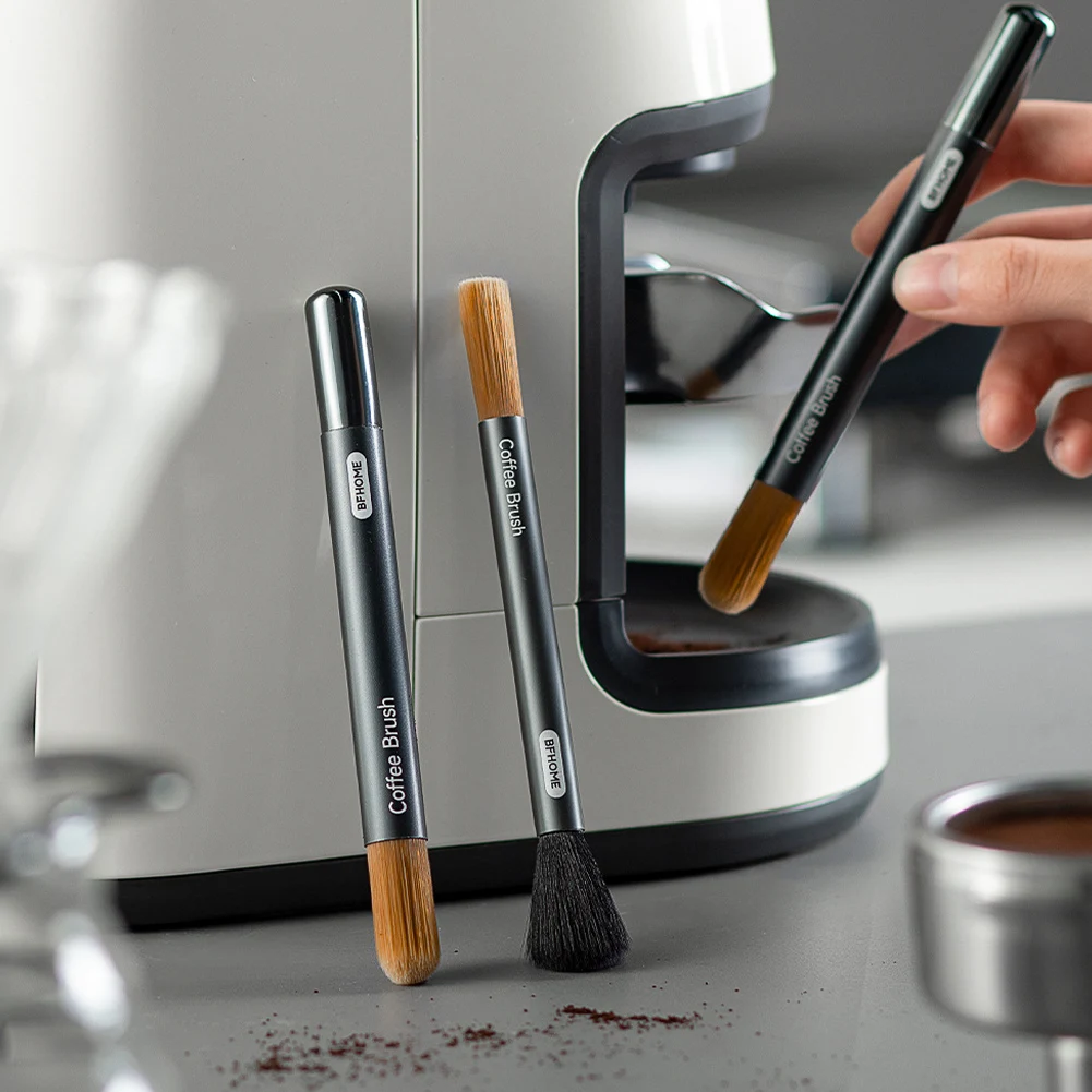 Coffee Grinder Cleaning Brush Double Head Espresso Coffee Machine Aluminum Handle Cleaning Brush For Home Cafe Coffeeware
Coffee Grinder Cleaning Brush Double Head Espresso Coffee Machine Aluminum Handle Cleaning Brush For Home Cafe Coffeeware