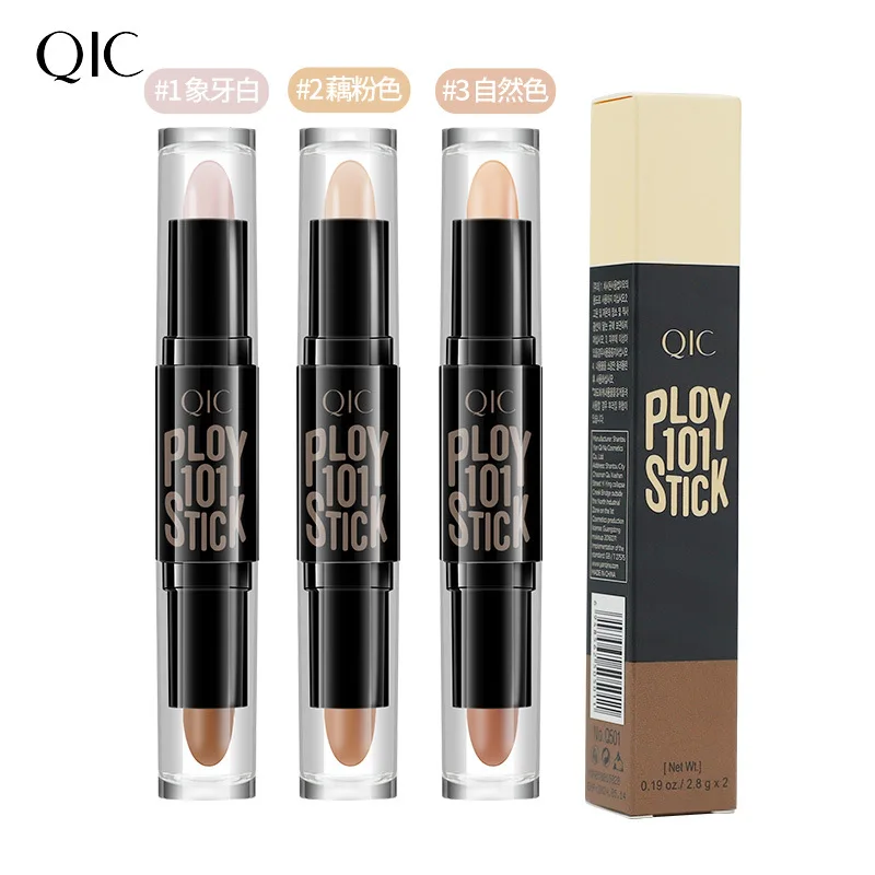 Spot Double-headed Contouring Stick Concealer Three-dimensional Nose Shadow Shadow Stick Brighten Face Two-color Highlighter
Spot Double-headed Contouring Stick Concealer Three-dimensional Nose Shadow Shadow Stick Brighten Face Two-color Highlighter