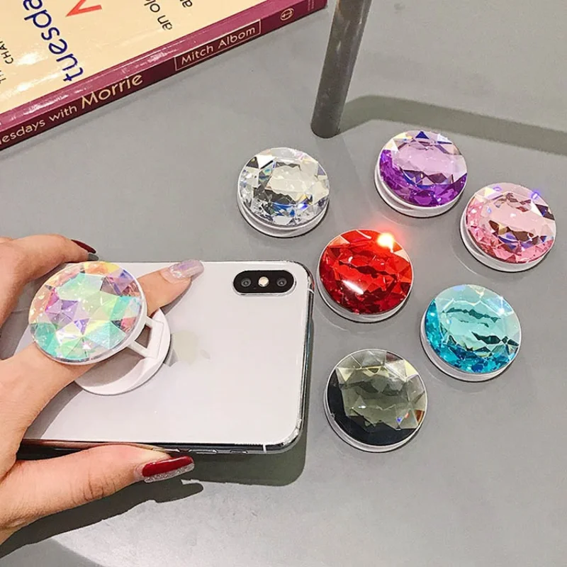 Crystal Gem Phone Grip Holder Popping Up Stand Socket Finger Ring Grips Foldable 2023 New Luxury Universal Griptok Fashion Korea
Crystal Gem Phone Grip Holder Popping Up Stand Socket Finger Ring Grips Foldable 2023 New Luxury Universal Griptok Fashion Korea