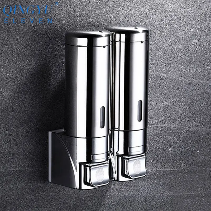 Настенный дозатор жидкого мыла, из нержавеющей стали 
Настенный дозатор жидкого мыла, из нержавеющей стали